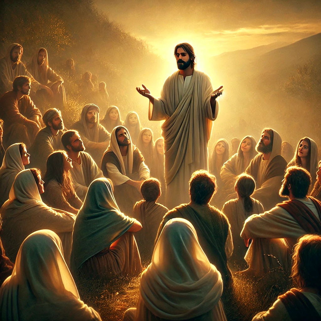 Jesus teaching