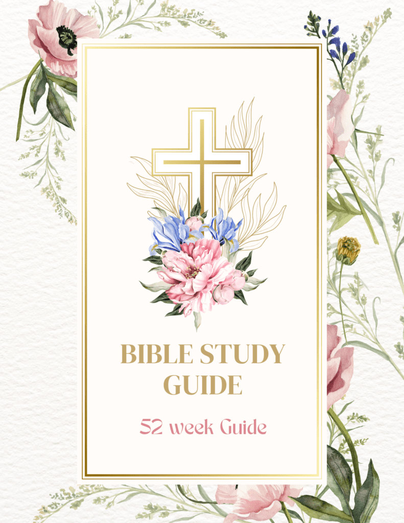 Free Christian Bible study Guide Gold Cover
