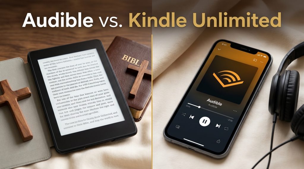 audible vs kindle unlimited