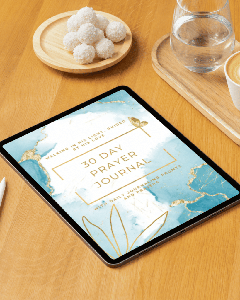 Free 30 day prayer journal