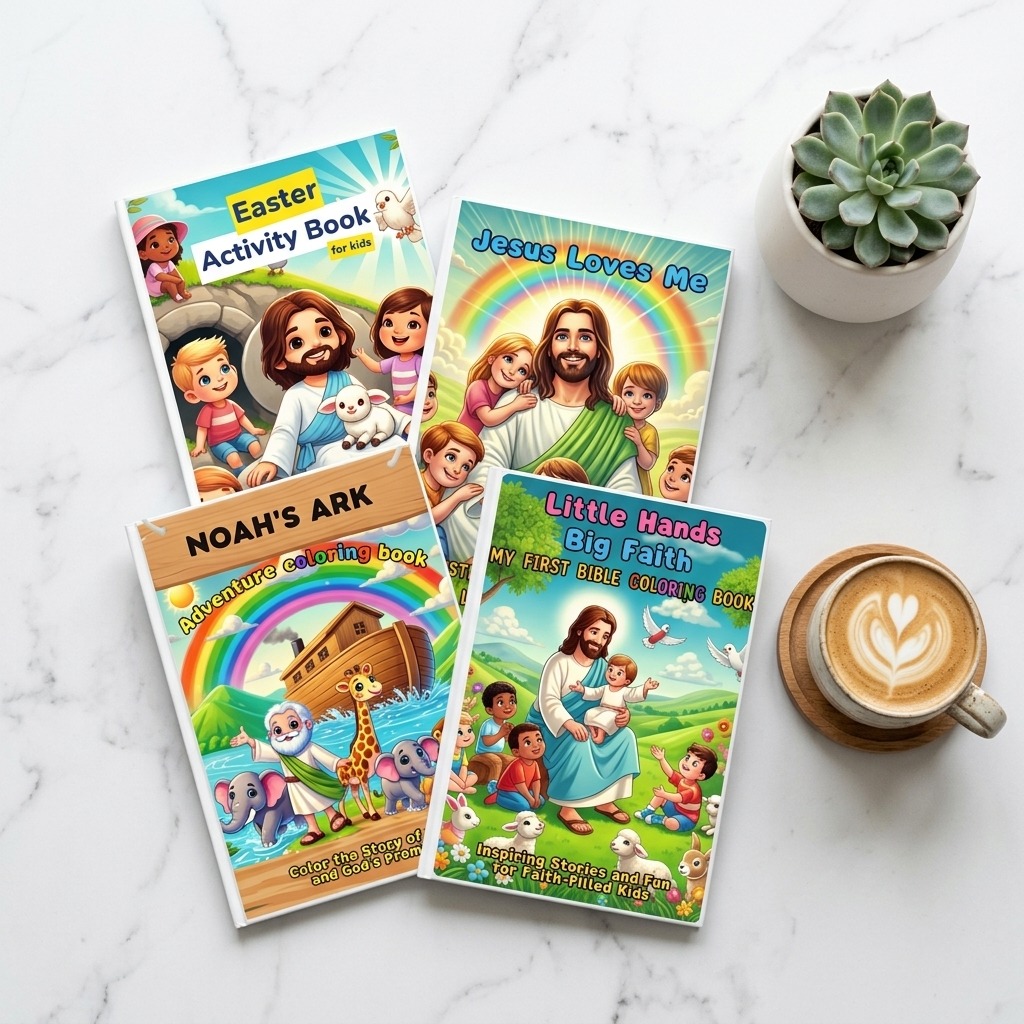 Free Christian Coloring Book for Your Little One!