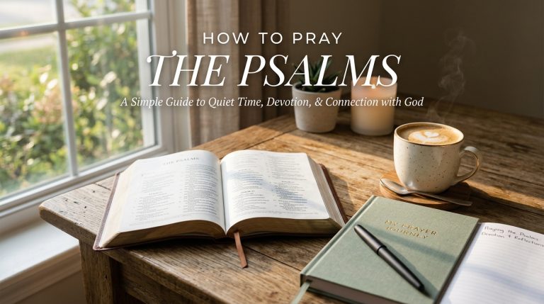 how to pray the psalms