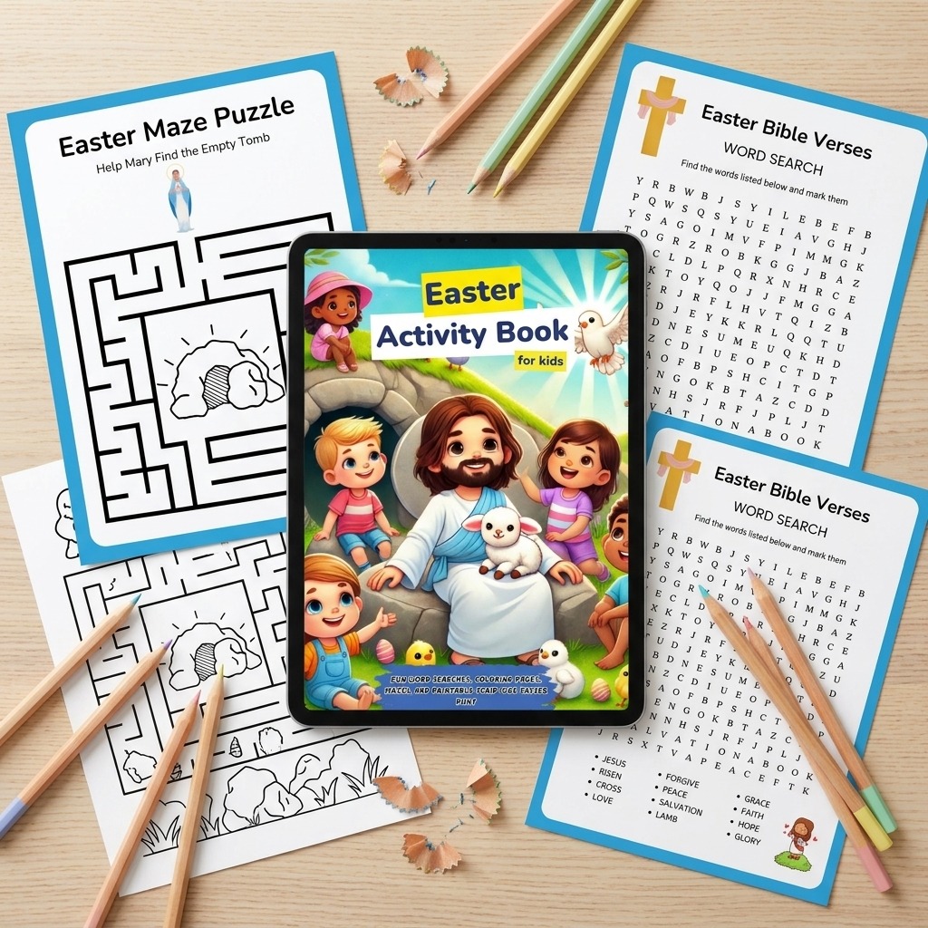 Easter activity book