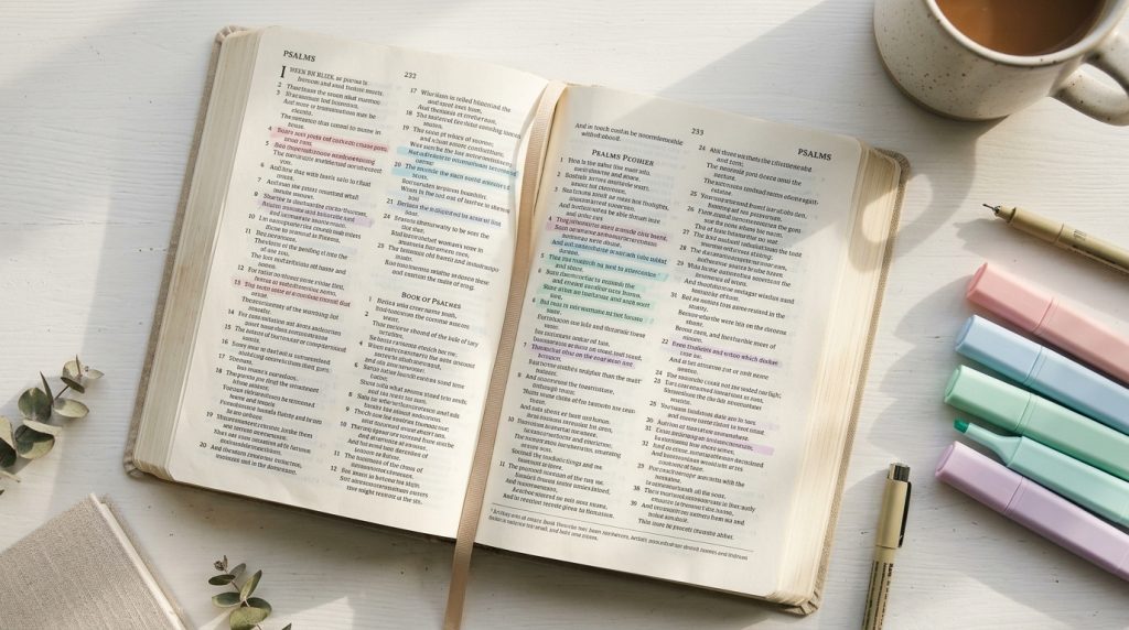bible color coding guide for women